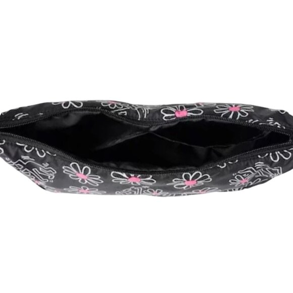 Keith Haring x Uniqlo Round Mini Shoulder Bag Limited Edition Black Graffiti NWT - Picture 3 of 4